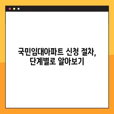 국민임대아파트 입주 신청 완벽 가이드| 조건, 절차, 서류까지 한번에! | 주택, 임대, 입주, 신청, 서류, 조건, 자격, 절차