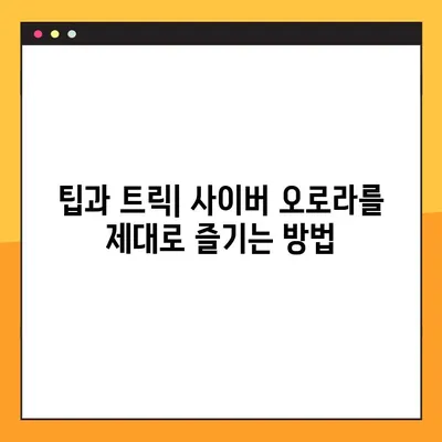 사이버 오로라 컴퓨터 게임 설치 완벽 가이드 | 무료 다운로드 & 게임 시작하기