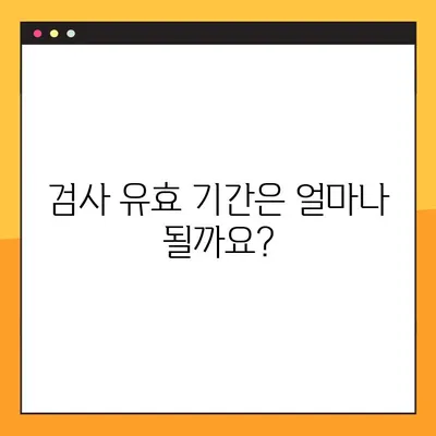 차량 검사 종류, 비용, 유효 기간 완벽 가이드 | 자동차 검사, 자동차 정비, 자동차 관리