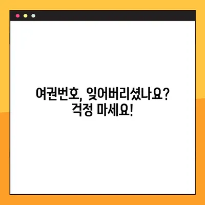 여권번호 찾기| 여권 없이도 가능할까요? | 여권 정보, 분실, 재발급, 확인