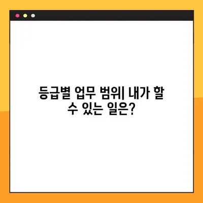 건설기술인협회 등급 기준 완벽 가이드 | 등급 확인, 자격 요건, 업무 범위, 시험 정보